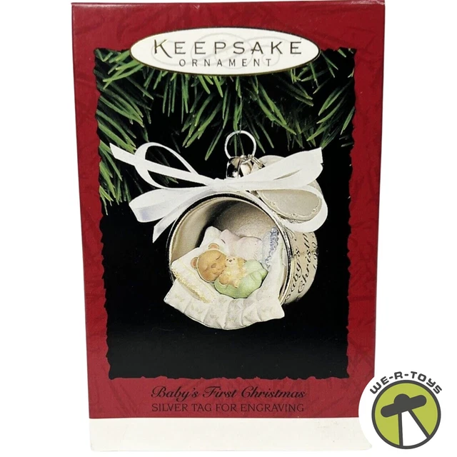 HALLMARK KEEPSAKE ORNAMENT Babys First Christmas (1995) 36.95 PicClick