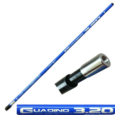 Carson manico di guadino sniper carson pesca carpa mare lago metri 3 rigido robusto 