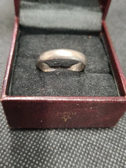 Alliance Argent 925 Rodiée - Taille 54 - Pronuptia Stock Neuf