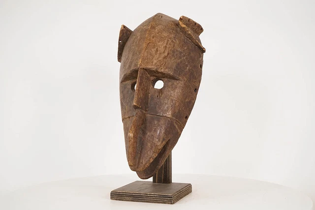 Bamana African Mask w/ Custom Stand - Mali