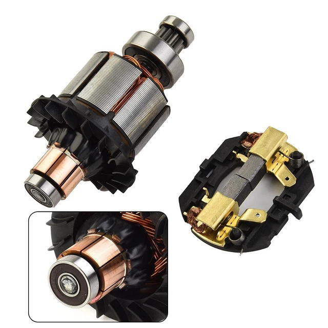 Carbone Pinceau Support Moteur Armature 2 Pièce Lot DCD7330 DCF885L2 Durable