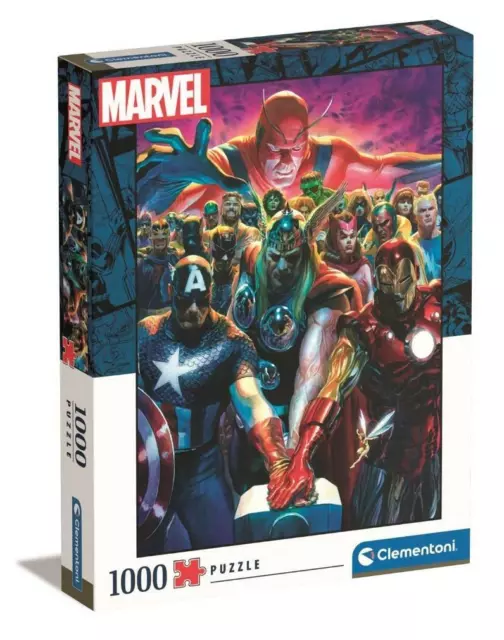 Clementoni Puzzle 1000 Teile Marvel Avengers