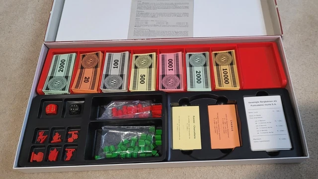 JEUX DE SOCIÉTÉ Monopoly 1985 ancien avec pion en métal EUR 18,00 - FR