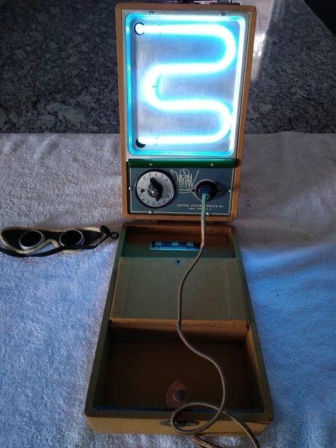 Lámpara Solar Ray Bronceada Lekra Laboratorio Máquina De Bronceado Artículo Médico Charlatán De Colección