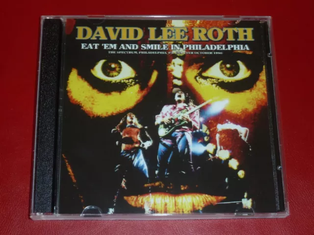 DAVID LEE ROTH Philadelphia Night USA 1986 Van Halen 2CD