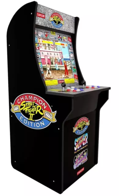 Gamer Arcade Classic Spielautomat Arcade1Up Cabinet Street Fighter II 122 cm