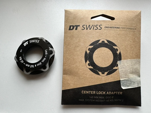 DT Swiss Center Lock To 6 Bolt Adapter Disc Brake Rotor Road 160mm Max