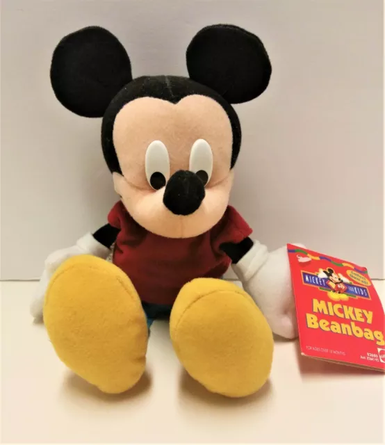 Mattel Mickey For Kids 7" Mickey Beanbag Plush