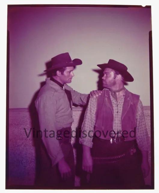 Cheyenne TV Western Original Vintage Color 4 x 5 Transparency Clint Walker