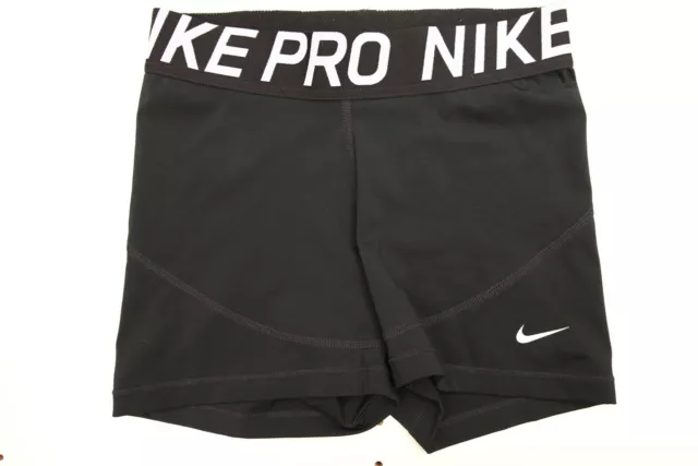 Nike pro dri fit aeroadapt shorts XS Black and silver Women's