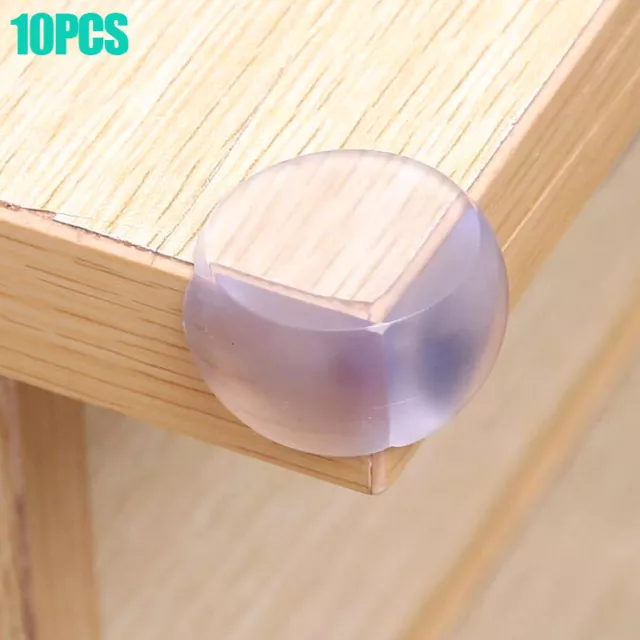20PCS SAFETY CORNER Protectors Transparent Plastic Table Corner L-shaped  Bumper* $19.74 - PicClick AU
