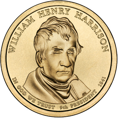 💰 2009 D William Henry Harrison Presidential $1Coin program - UNC - US mint