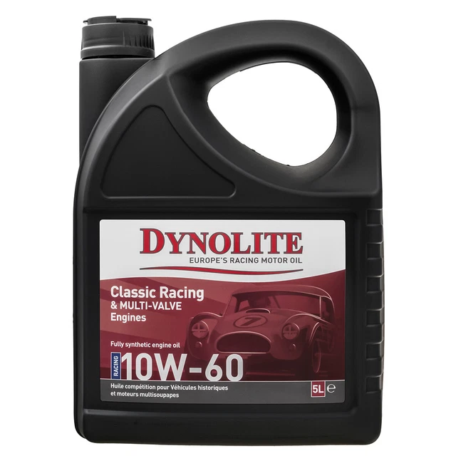Olio motore Dynolite 10W-60 completamente sintetico - 5 litri 5L