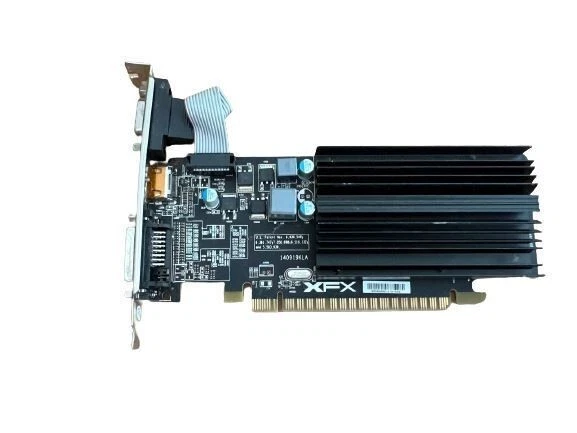 XFX ATI RADEON HD 5450 1GB PCI-E VIDEO CARD HDMI VGA DVI 140919KLA D6-4 Genuine