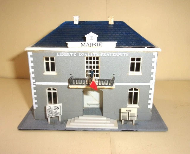 Maquette HO Jouef - Gare Villeneuve - Bâtiment Monté Avec éclairage - Occasion