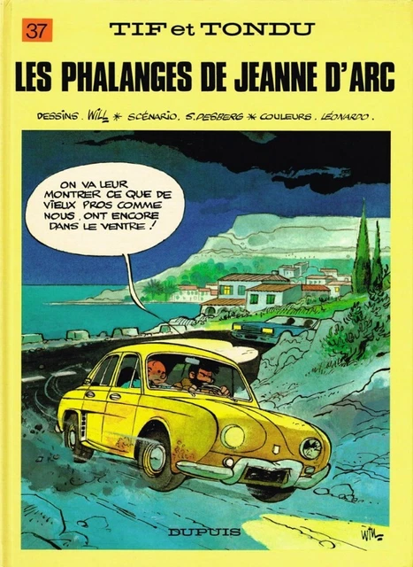 Will Tif Et Tondu Les Phalanges De Jeanne D'arc Eo Dupuis Spirou 1982 Tbe