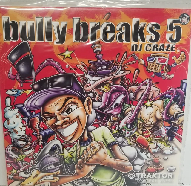 DJ Craze-Bully Breaks 5 Traktor 12" Clear Vinyl SEALED