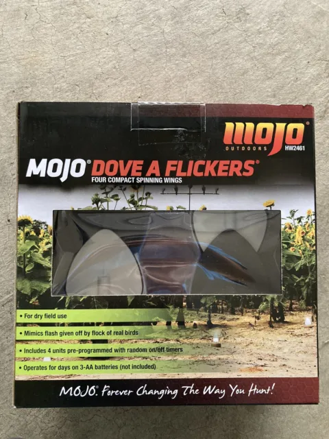 MOJO HW2461 Dove A Flickers Dove Decoy (Pack of 4)