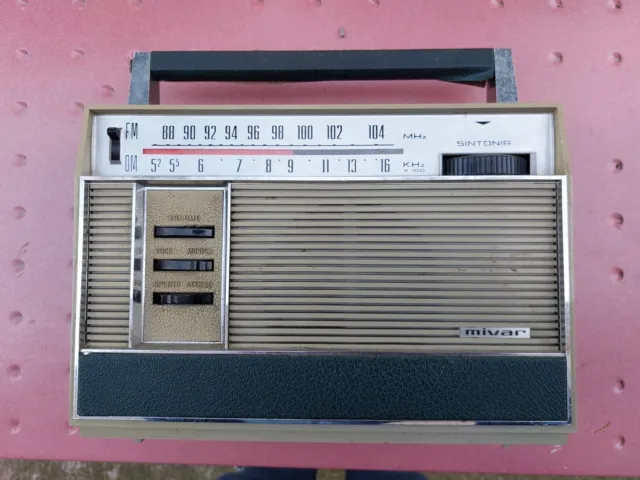 Radio Mivar vintage