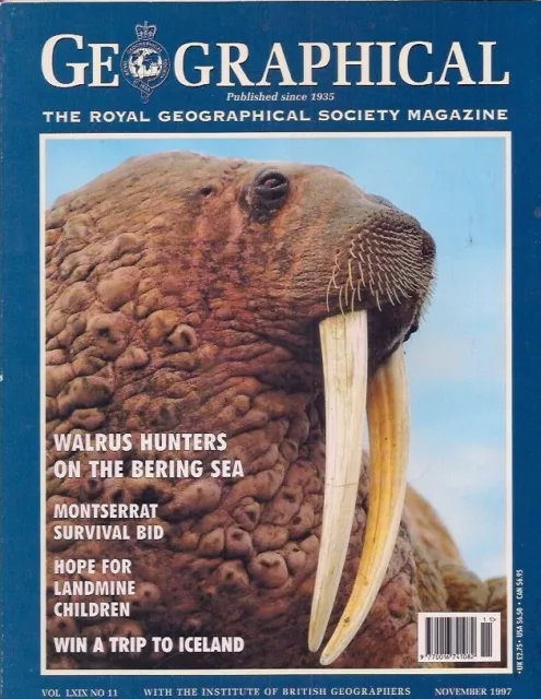 the geographical magazine-NOV 1997-WALRUS HUNTERS ON THE BERING SEA.