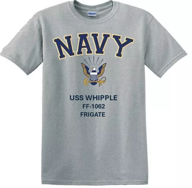 Uss Whipple  Ff-1062* Frigate *Eagle*Shirt. Officially Licensed