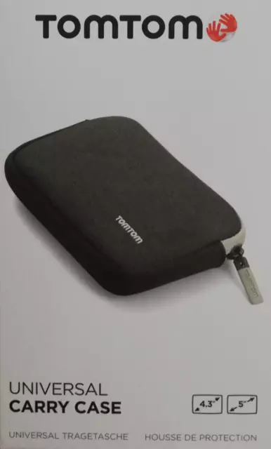 TomTom Universal Carry case Tragetasche für 4.3 & 5 Zoll Navigationsgeräte NEU
