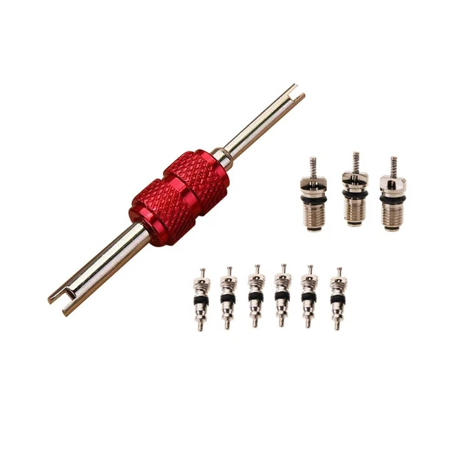 Inserti Valvole Per Condizionatori Aria Aria Condizionatrice Rame Rosso Argento Kit Rimuovi