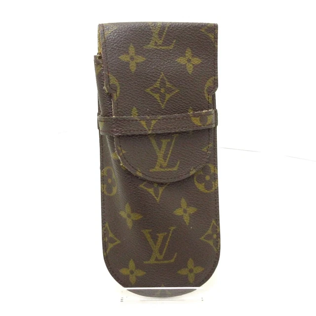 Auth LOUIS VUITTON Etui Lunettes Rabat M62970 Monogram MI0987