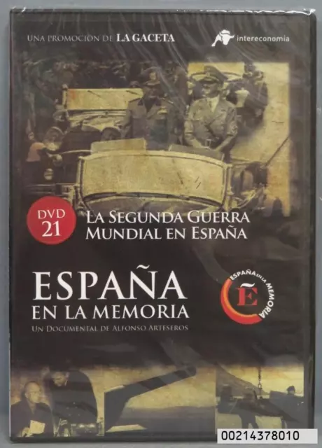 Dvd. La Segunda Guerra Mundial. España En La Memoria. Alfonso Art