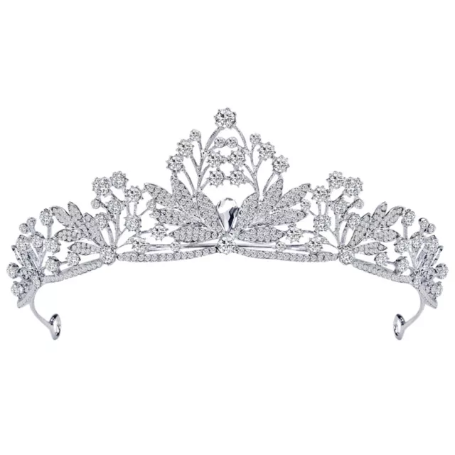 Bridal Strass Crown Noble Crown Headband Tiara Hair Accessory Wedding Headpiece