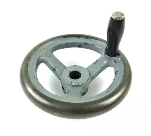 Lathe, Milling Machine Swivel Handle Handwheel 5" Diameter x 1/2" Bore