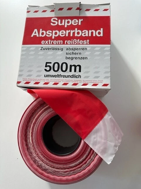 Absperrband Super extrem reißfest 500m