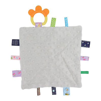 Baby Snuggle Blanket Soothing Sensory Soft Plush Colorful Safe Blanket