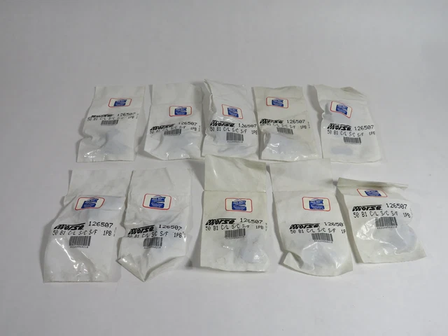 Morse 126507 Connecting Link 50 Chain Size B1 C/L S/C S/F Lot of 10 NWB