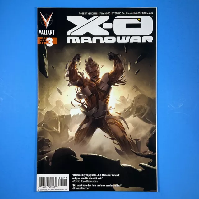 X-O Manowar #3 Cover A First Printing VALIANT COMICS ENTERTAINMENT 2012