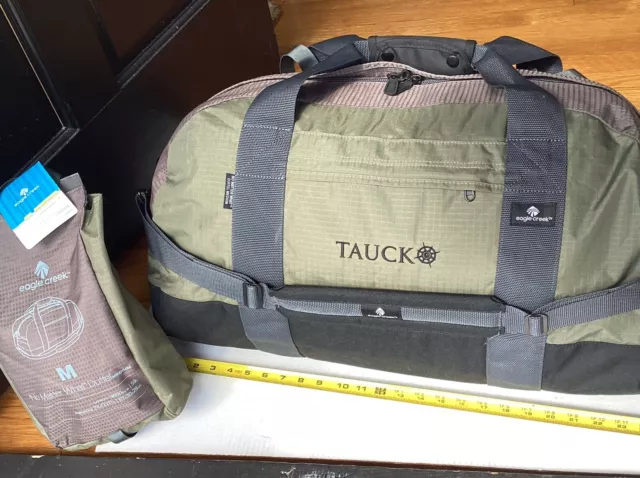 EAGLE CREEK Duffel “NO MATTER WHAT” Travel Bag TAUCK 24”X12” Med/ 59L *USED ONCE