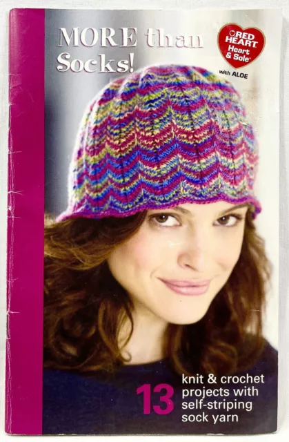 Libro de patrones de ganchillo CoatsClark More Than Socks 0020 2009 13 proyectos 10857