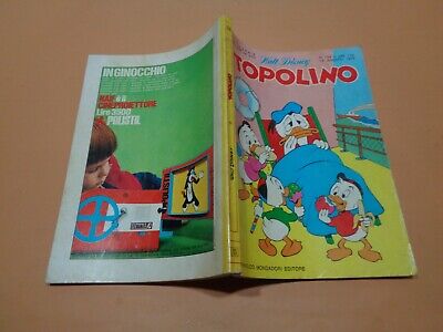 Topolino N° 768 Originale Mondadori Disney Ottimo 1970 Bollini