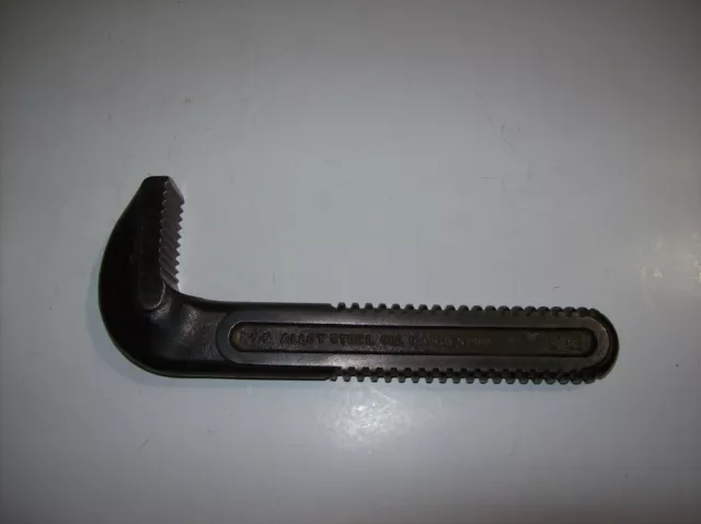 Vintage RIDGID Replacement Hook Jaw, for 18” Pipe Wrench Ridgid no 8-9-9