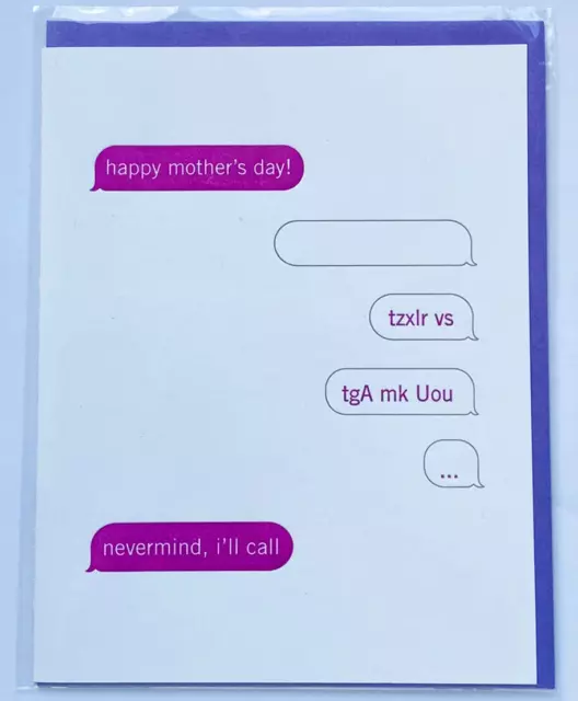 Tarjeta de felicitación del Día de la Madre mensajes de texto para mamá, domingo de mamás nueva y sobre