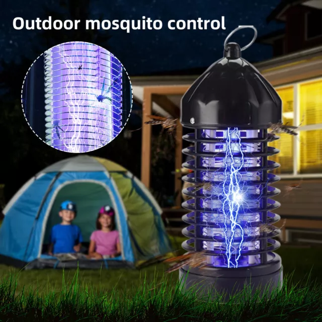 Electric Fly Bug Zapper Mosquito Insect ​Killer UV Lamp Indoor Trap Pest Catcher