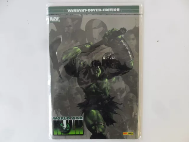 Marvel Panini Comics Hulk World War, couverture variante, limitée à 333, Z. : 0-1