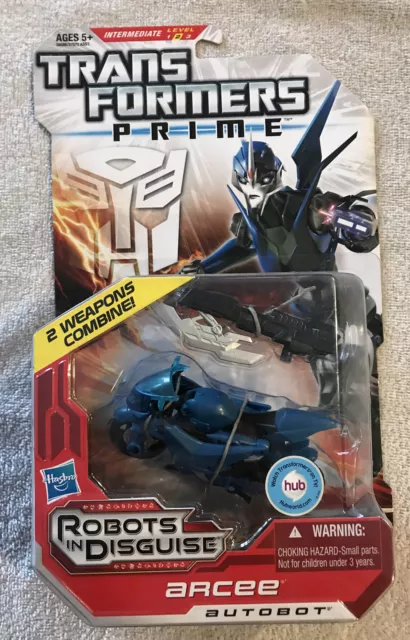 Transformers PRIME ROBOTS IN DISGUISE AUTOBOT ARCEE 2012 NEW MOSC !