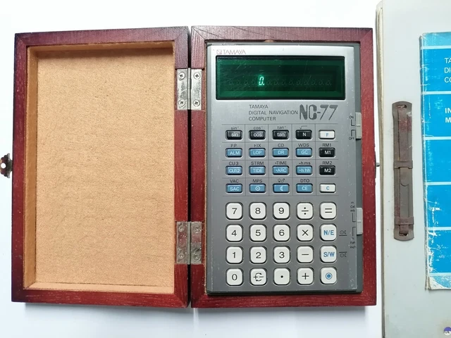 Tamaya NC 77 Digital Navigation Computer mit Anleitung, Handbuch, Funktioniert