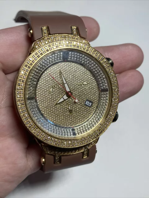 JOE RODEO MASTER All Stainless Steel w/ Diamonds Chronograph Swiss Men’s Watch