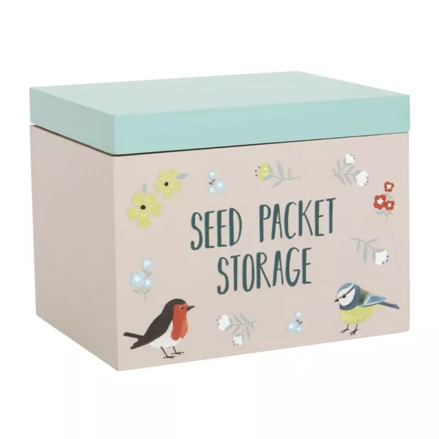 Seed Storage Box, 38 Slots Plastic Seed Storage Organizer with