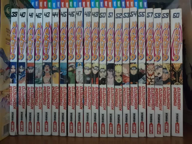 Naruto 39-49 Serie Nera - PRIMA EDIZIONE Planet Manga