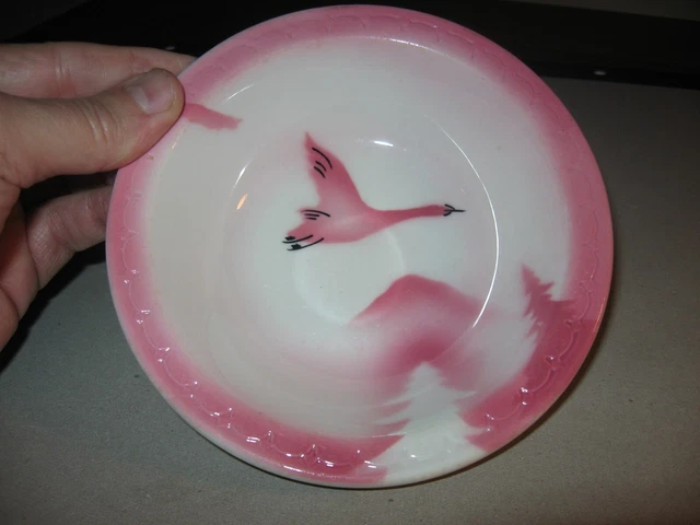 Syracuse Restaurant China Traveler Milwaukee Road Railroad Dining Car Bowl