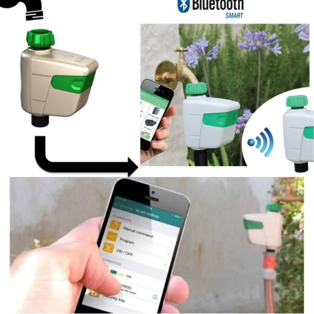 Programmatore Bluetooth timer irrigazione prato orto centralina monostazione
