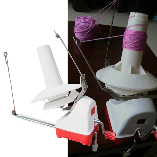 Soporte de punto bobinadora de lana hebra máquina rosca de pie